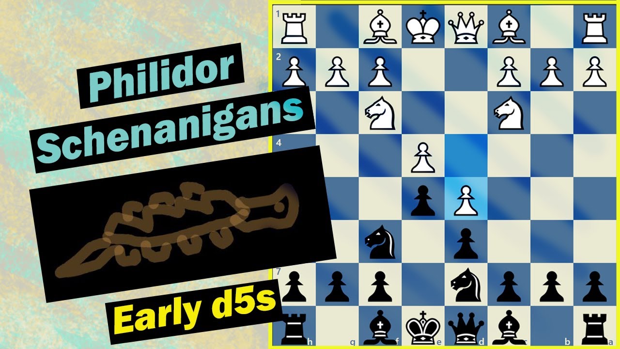 Early d5 in the Philidor || Philidor Shenanigans