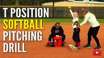 Youth Softball Pitching - T Position Drill - Coach Christina Steiner-Wilcoxson