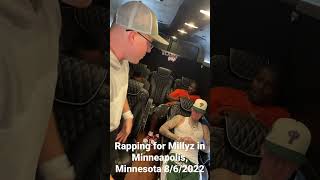Rapping for @Millyz in Minneapolis, Minnesota 8/6/2022. #spedlife #highlevelrap #hlr