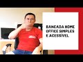 Bancada Home Office simples e acessível