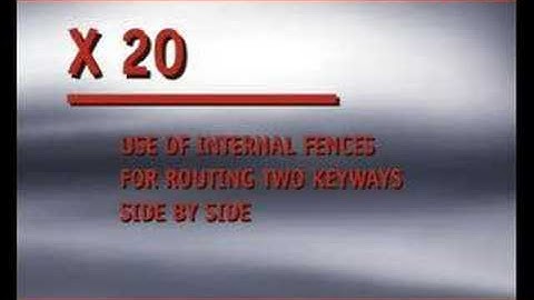 Hoffmann X-20 Dovetail Machine