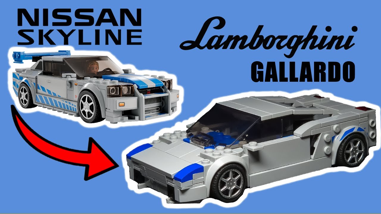 76917 Lamborghini Gallardo - Lego Speed Champions Alternative MOC