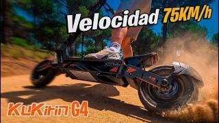 IMPRESIONANTE Kukirin G4 - 2000w de POTENCIA y más de 75 km/h, UNA LOCURA de  @kukirin-official