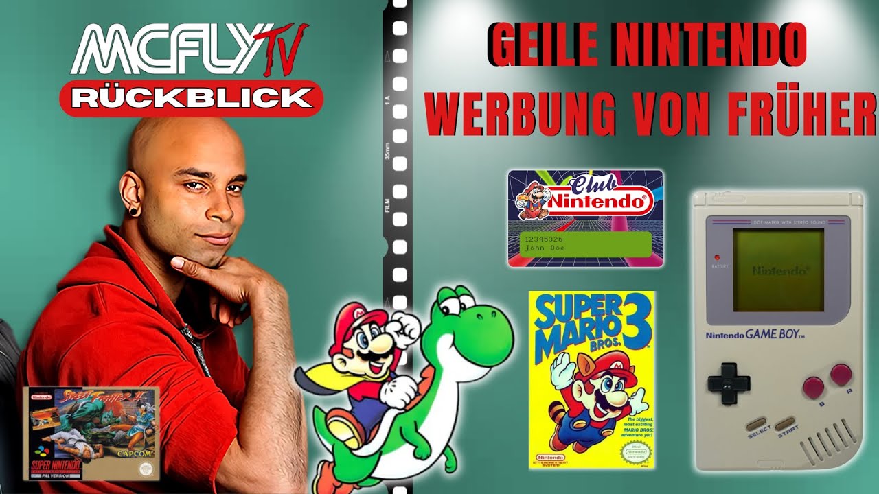 Geile 90er Nintendo Werbung von früher Folge 1