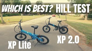 XP Lite vs XP 2.0 SHOOTOUT  Which has more POWER on Hills?