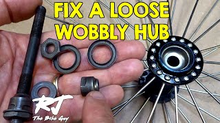 How To Fix Loose Wobbly Wheel Hub screenshot 4
