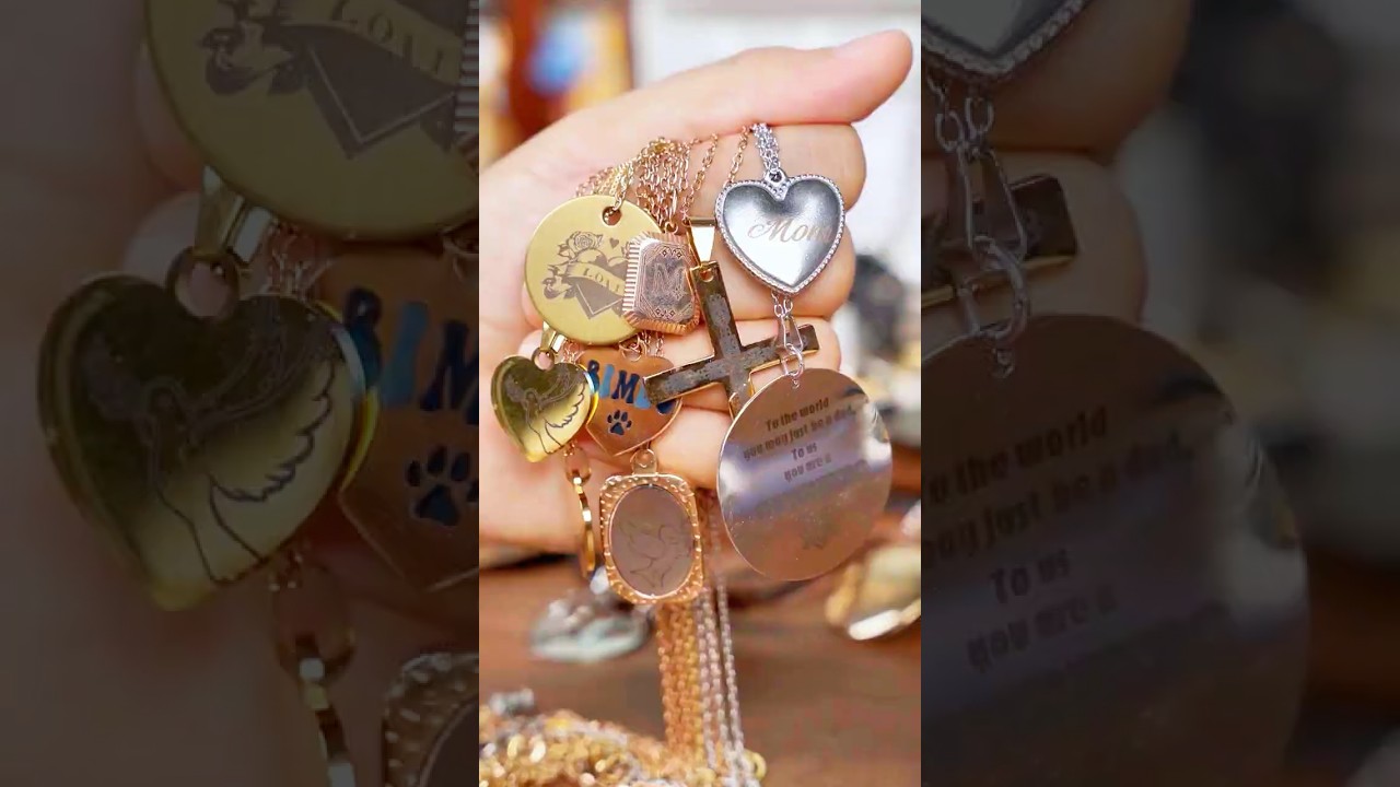 Jewelry Pendant Engraving With WeCreat Lumos