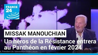 Missak Manouchian, héros de la Résistance, entrera au Panthéon en février 2024 • FRANCE 24