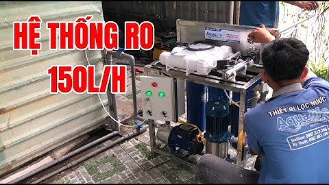Máy Lọc Nước RO Công Nghiệp 150L/H