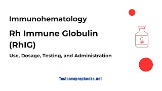 Rh Immune Globulin Rhig Ascp Mls Prep