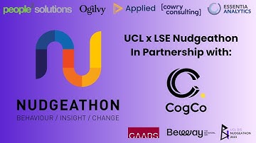 UCL x LSE Nudgeathon Conference 2023