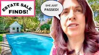 It Made Me Sad! Thrift With Me At Her 3.5 Million Estate Sale!