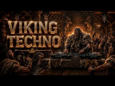 Viking Techno Mix 🔥 Powerful Nordic Warrior Music for Training, Driving & Warrior Focus
