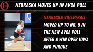 Nebraska up to No. 5, Creighton falls in volleyball poll