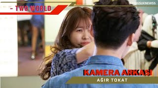 [Türkçe Altyazılı] W Two World Kamera Arkası ~ Tokat Sahnesi