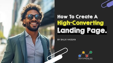[Tutorial] How To Create High-Converting Landing Pages & Website