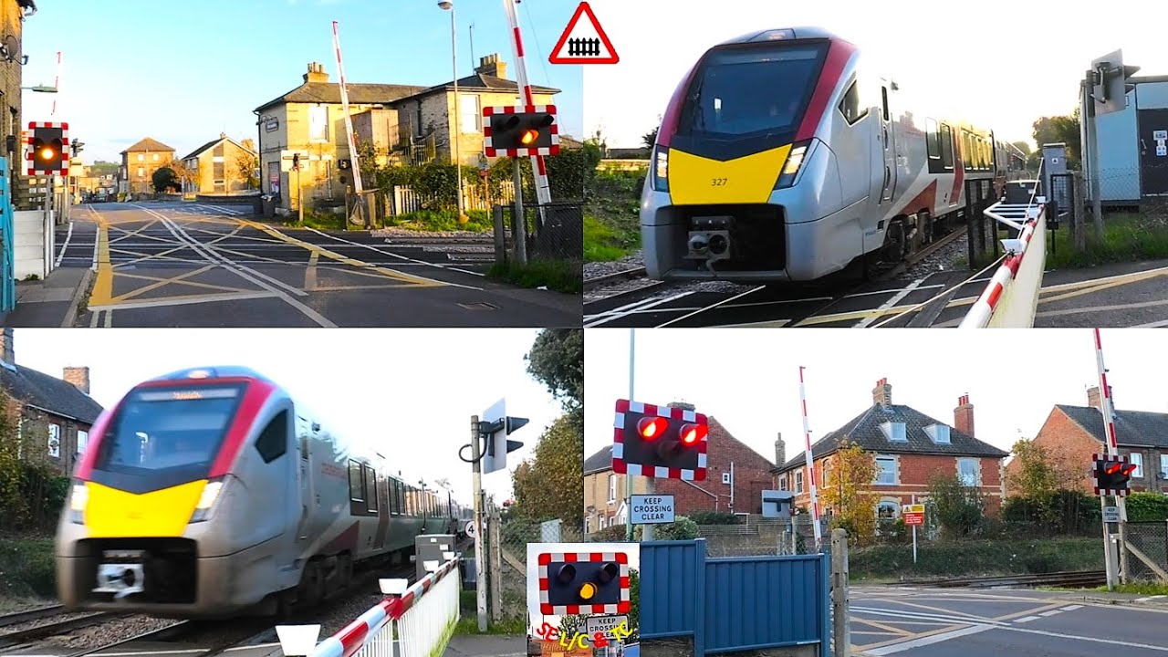 Saxmundham Albion Street and Chantry Road Level Crossings, Suffolk