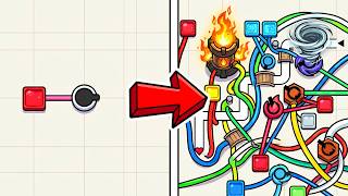 The tower defense incremental game where combining colors creates new towers screenshot 3