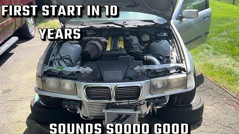1JZ E36 First start in over 10 years + some bonus drifting