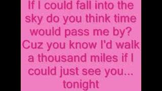 Vanessa Carlton-A Thousand Miles Lyrics