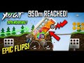 Hill Climb Racing Gameplay Walkthrough Bus 950m Record 