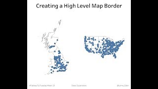 how to create high level map borders