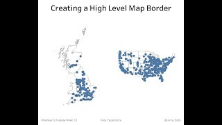 How to create high level map borders