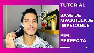 COMO APLICAR UNA BASE DE MAQUILLAJE IMPECABLE | PIEL PERFECTA | TUTORIAL (2020)