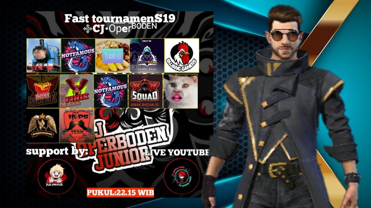 CJ OPER BODEN season 19 - Fast Tournament Online Free Fire ...