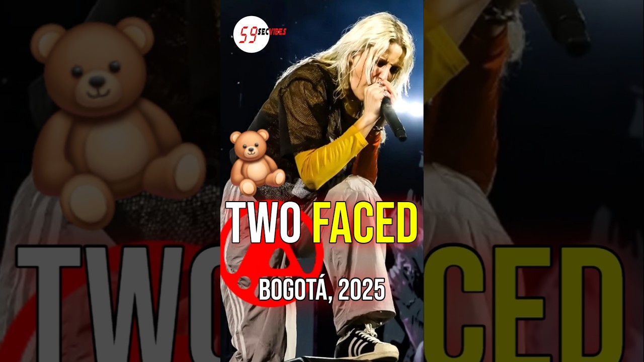 Emily’s Plush Toy 🧸 Joins The Two Faced Hype! in Bogotá 