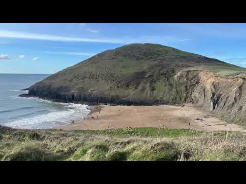 Walking the coast path, Aberporth, Mwnt and to Cardigan Island