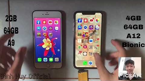 So sánh iphone 6 plus và xs max năm 2024