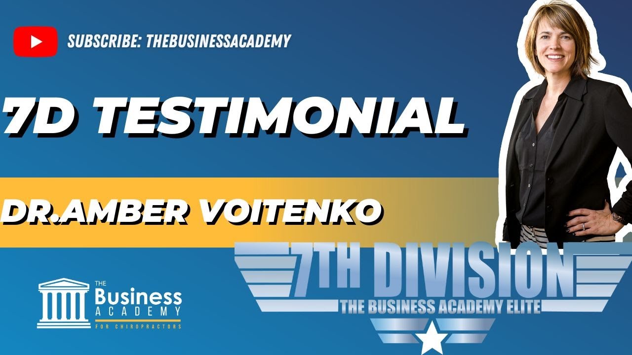TBA Testimonial | Dr. Amber Voitenko 7D - YouTube