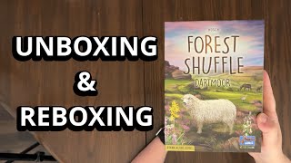 Forest Shuffle: Dartmoor (stand alone) - What's in the box? - Card Game Unboxing and Reboxing