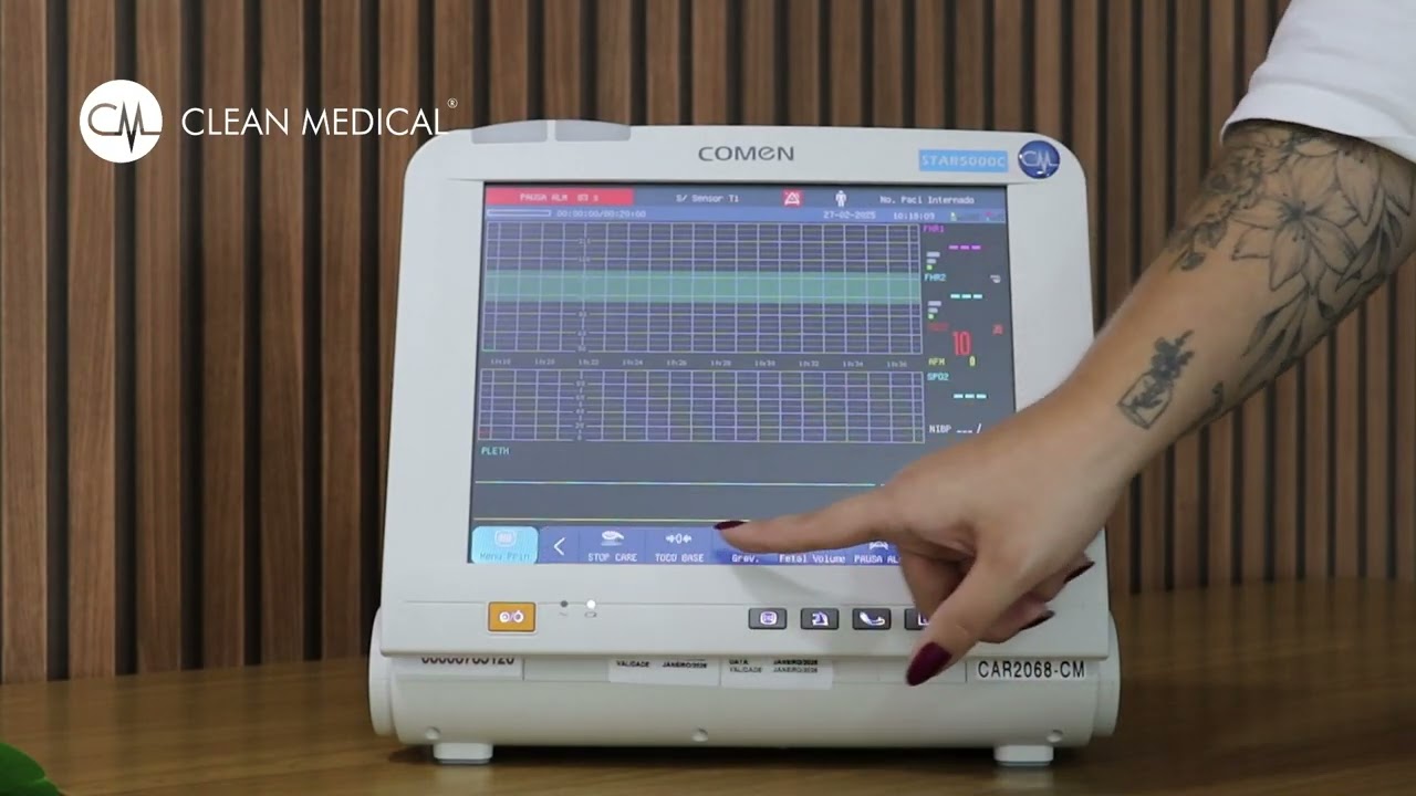 Cardiotocógrafo Comen Star 5000C  | Clean Medical