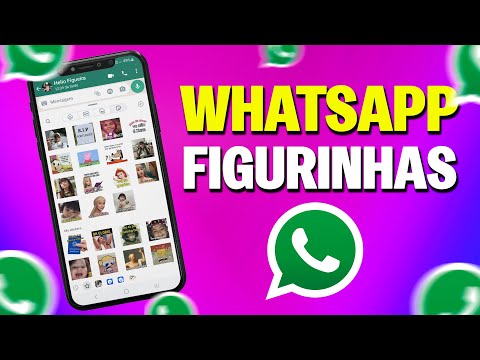 Como ACHAR as MELHORES FIGURINHAS e CRIAR as suas PRÓPRIAS no WHATSAPP!