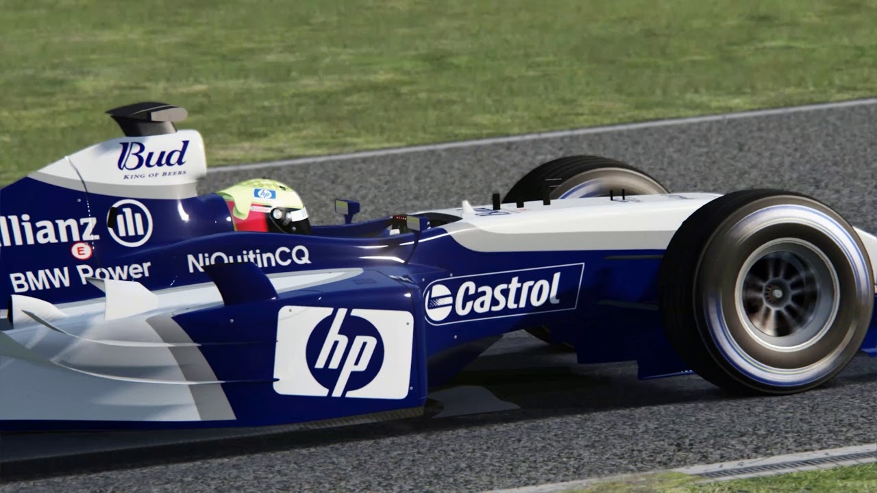 Assetto Corsa Williams FW26 Hotlaps At The N rburgring YouTube