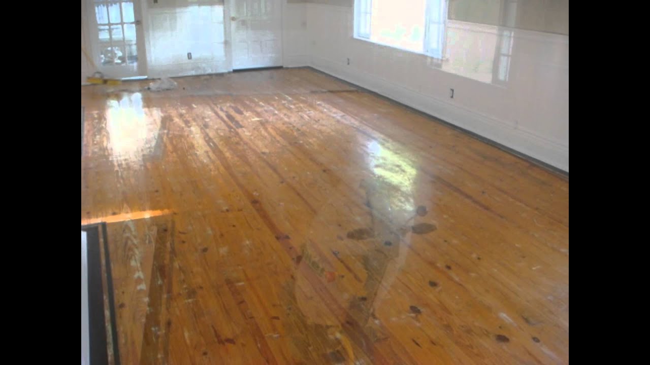 Ft Lauderdale Wood Floor Refinishing Sanding Youtube