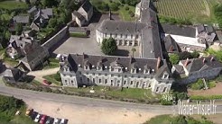 Vidéo aérienne de l'Abbaye saint Maur entre Loire et Vignoble
