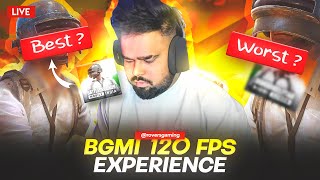 Finally 120 FPS Gameplay | New Update 3.2  #bgmilive #shortsfeed
