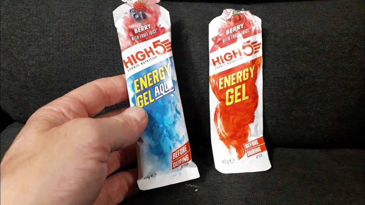 High 5 Energy Gel Review v SIS Go Isotonic Gel YouTube