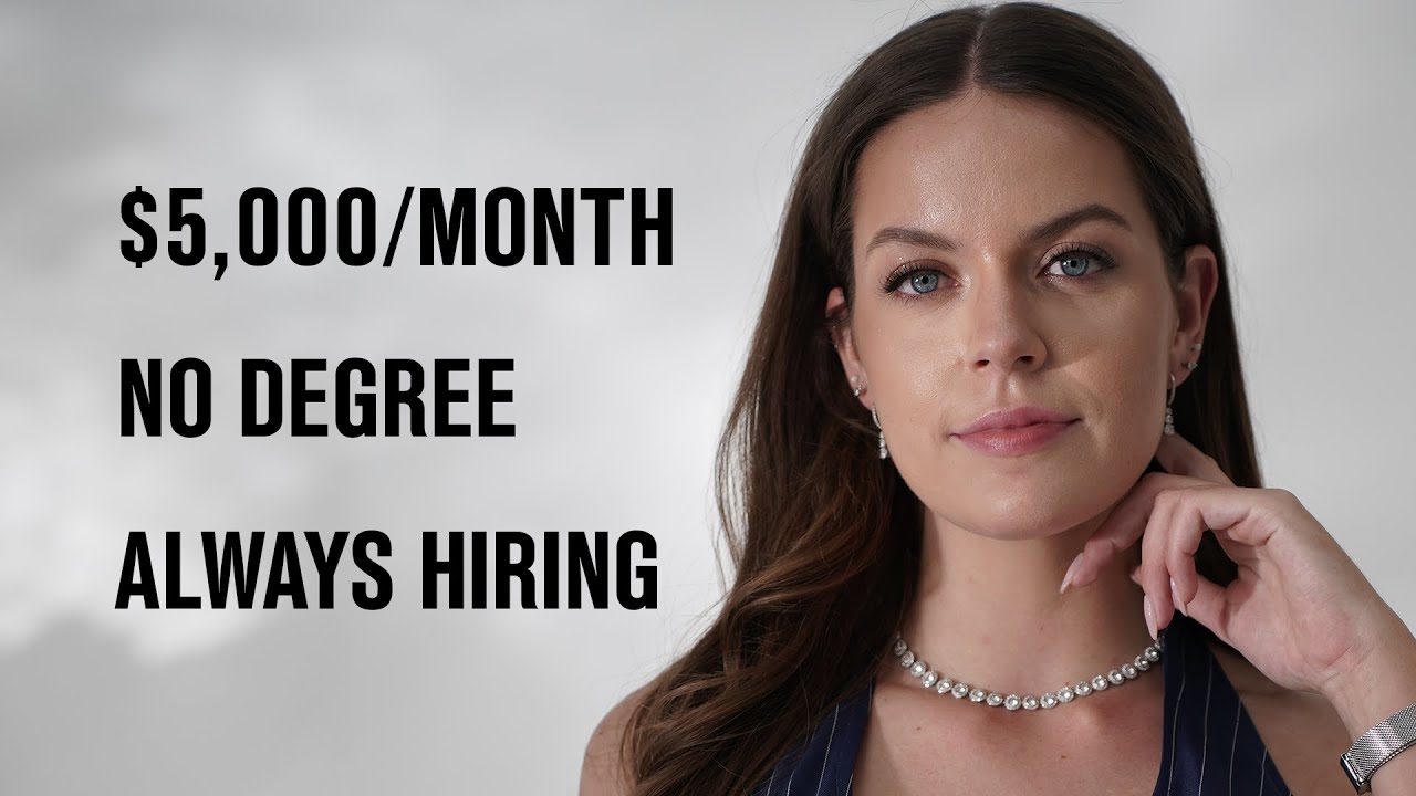 5 Work-From-Home Jobs NO ONE Is Talking About (No Degree)