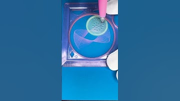 What can you draw with a mysterious ruler? #shorts #2024 #spirograph #art #toys