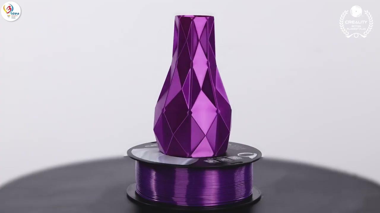 Exploring Creality Silk Purple 3D Printing Filament |3D Printer Filaments
