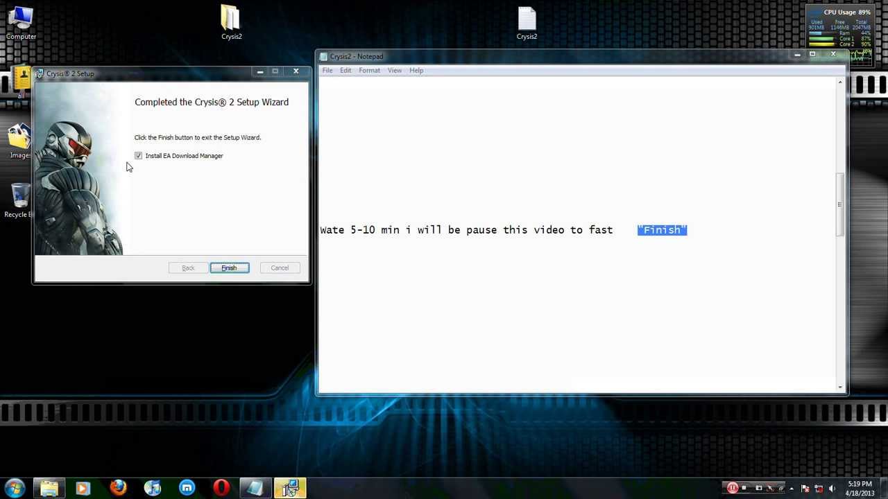 Crysis 1 serial key free download windows 7