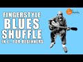 An Introductions to Acoustic Fingerstyle Blues Shuffle - Blues Tutorial