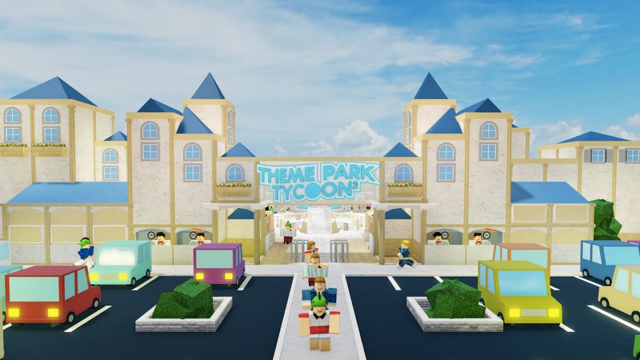 roblox theme park tycoon 2 ideas entrance