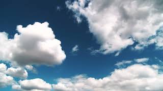 Blue Sky And Clouds L Sky Timelapse Video L Stock Footage
