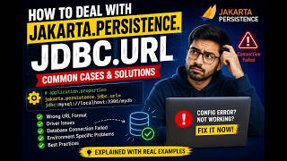jakarta.persistence.jdbc.url Not Working?  Spring Boot JDBC URL Error? Here's the Fix!(100%)