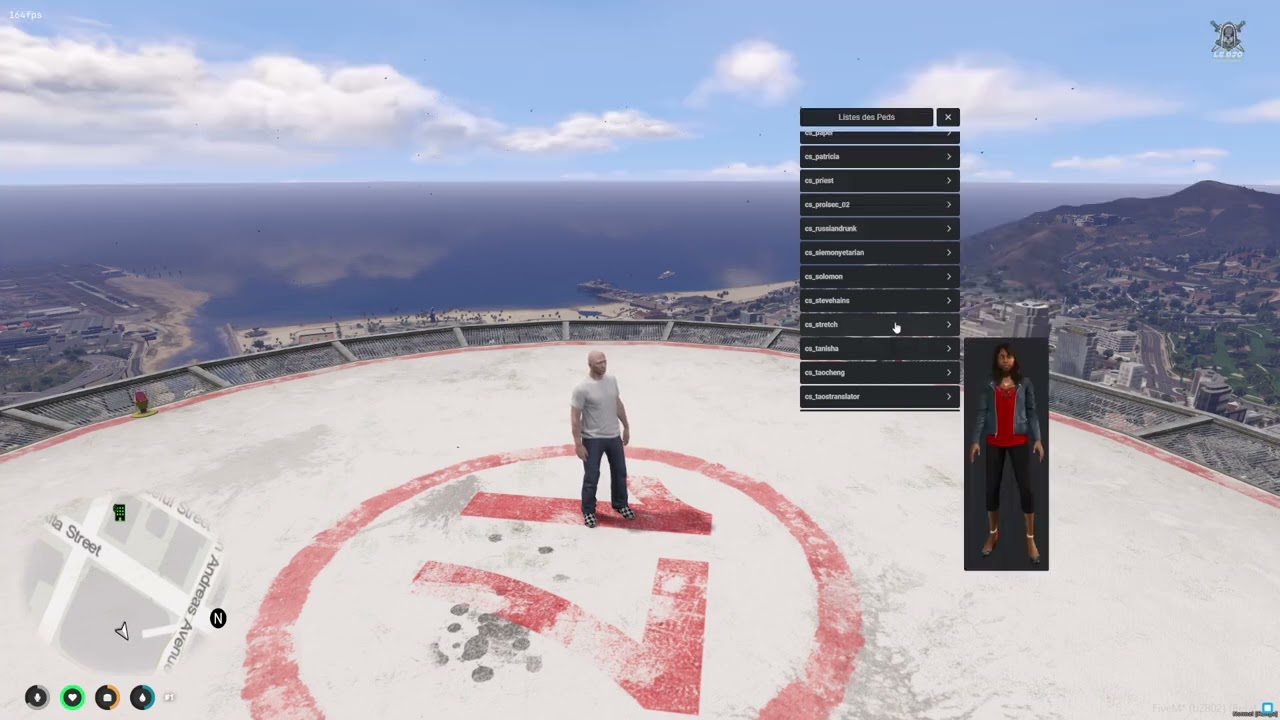 [ ESX ] Menu Peds  FULL Ox 0.00ms !!!